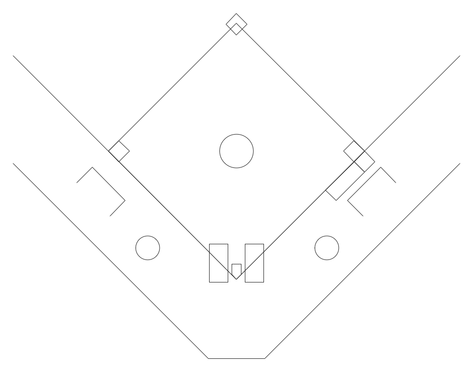 printable diagram of baseball field - Clip Art Library.