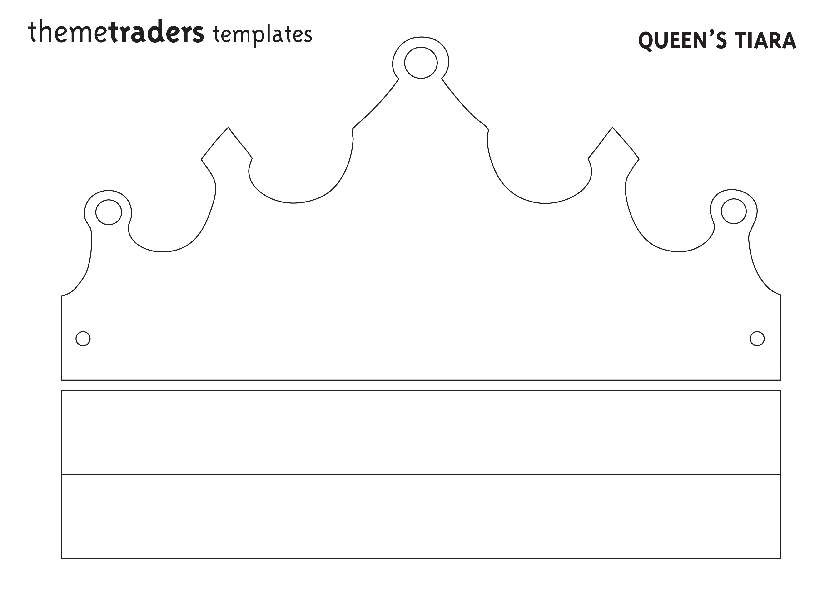 Crown Printable Template You Will Need A Pdf Reader To.