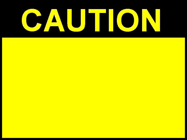 blank caution sign clip art