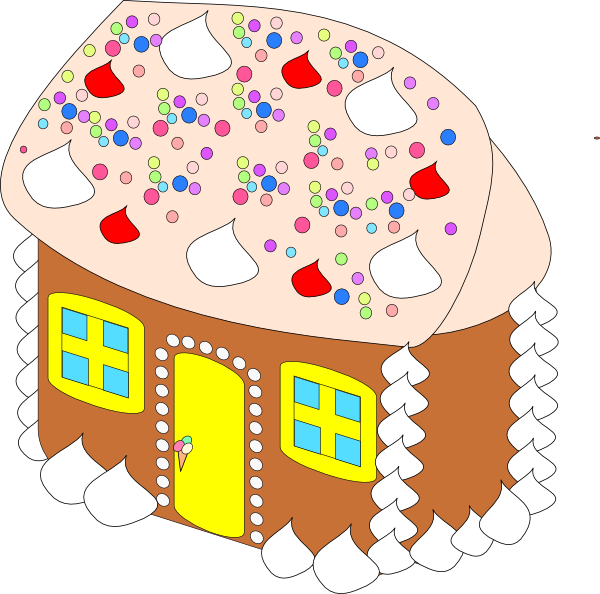 Sweet House clip art - vector clip art online, royalty free 