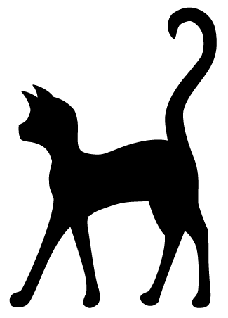 Clipart library: More Artists Like Cat silhouette by valsgalore