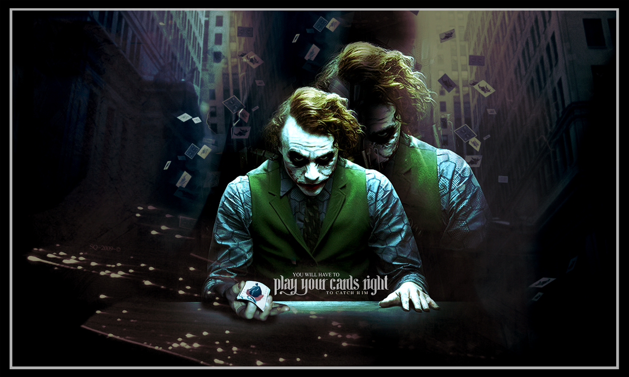 joker card dark knight