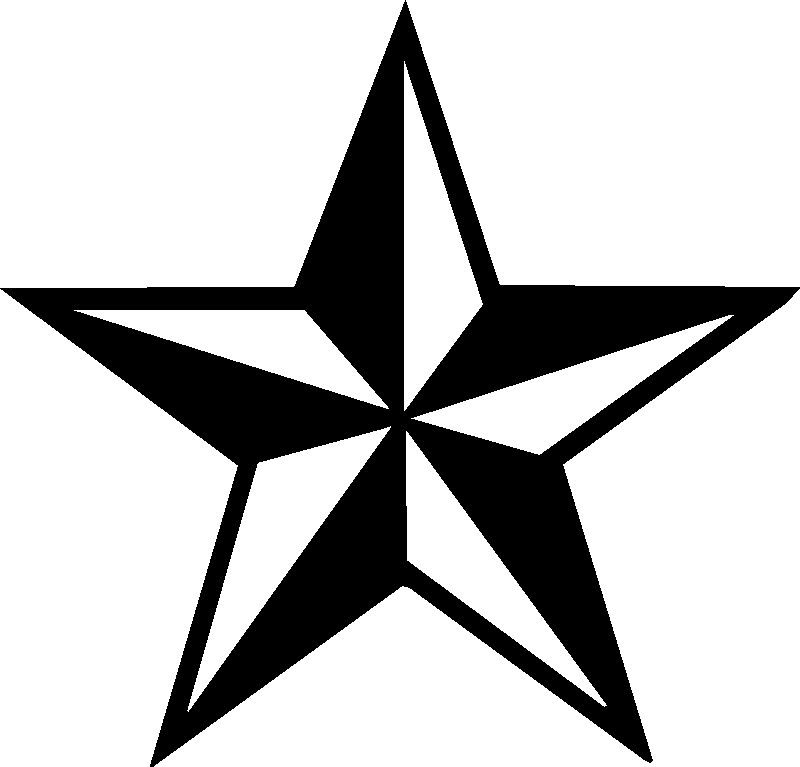 3 D Nautical Star Decal Sticker Window Decal | eBay