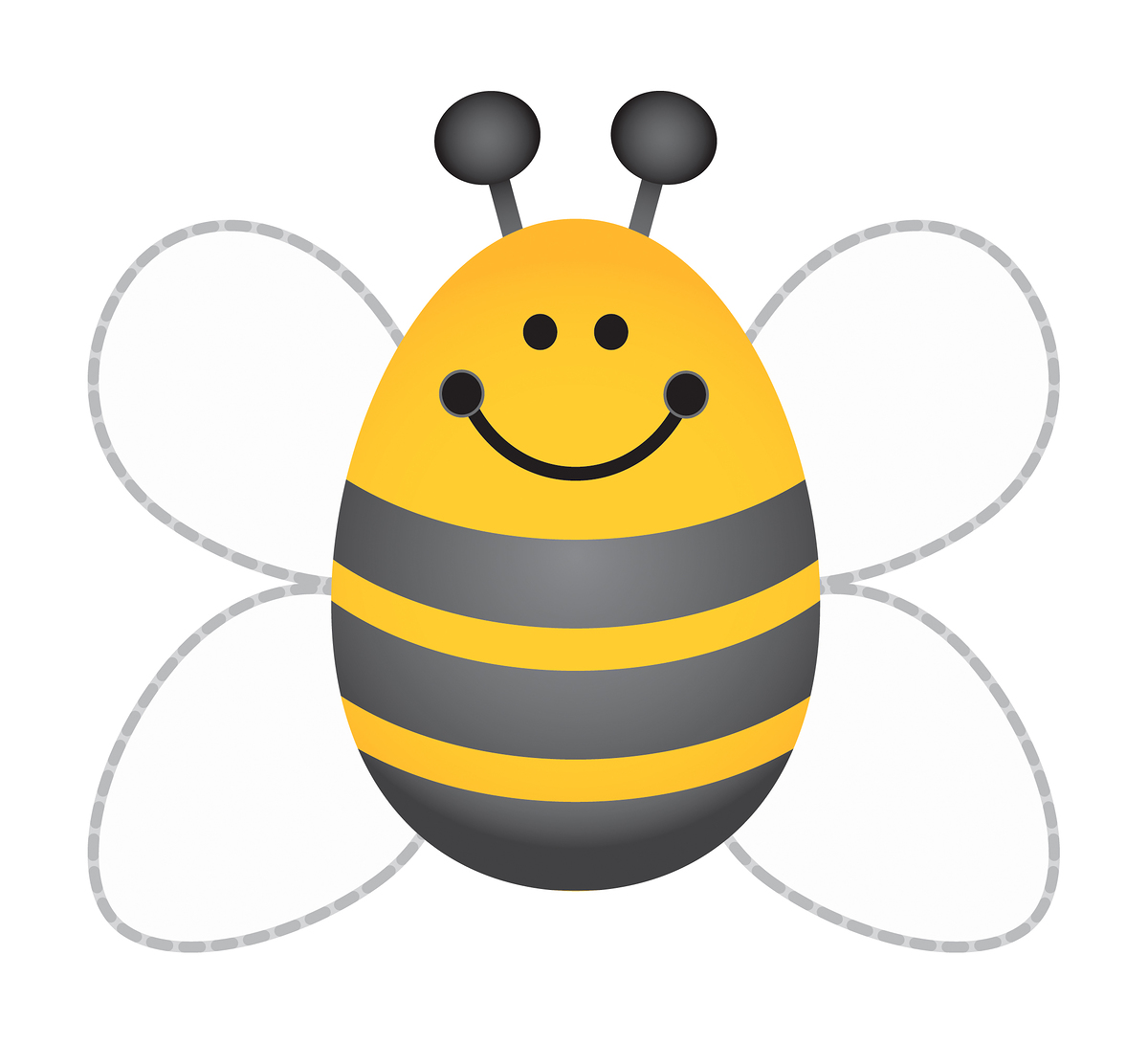 Free Printable Bumble Bee Template