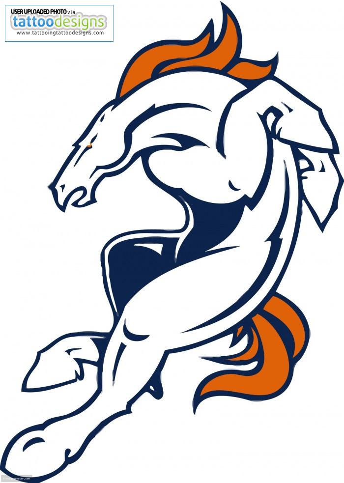 Denver Broncos Horse Image | Tattooing Tattoo Designs