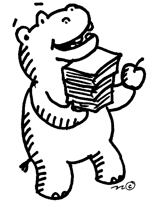hippo character - Clip Art Gallery