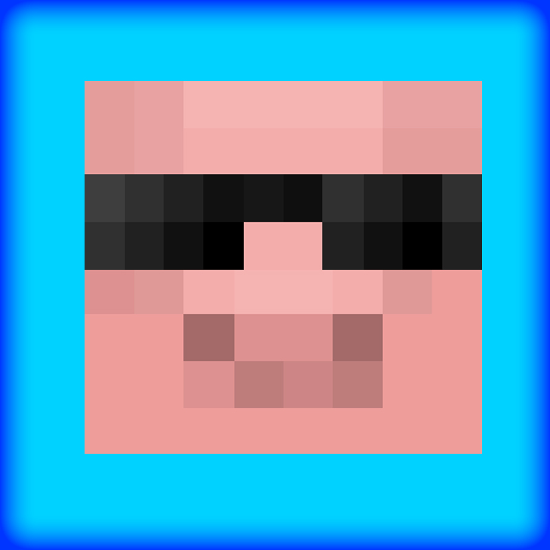 Pig Face Minecraft Template Printable