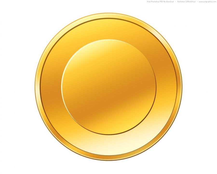 Pin Empty Gold Coin Icon Fans Share Images 