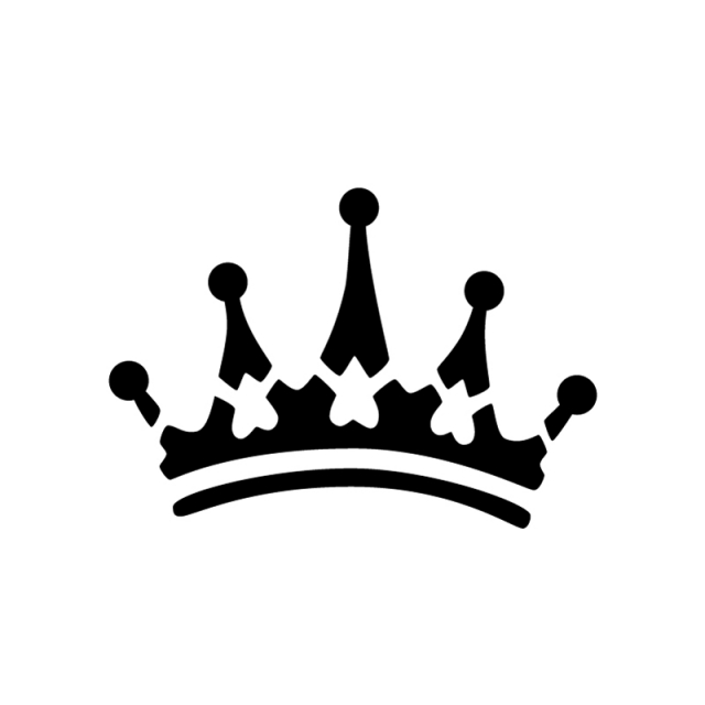 Crown Stencil