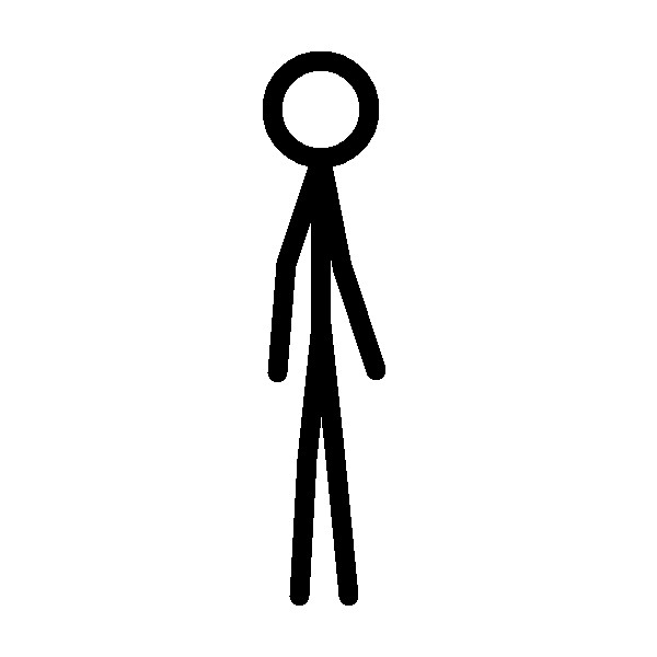 Happy Stickman by Frednimation on Clipart library