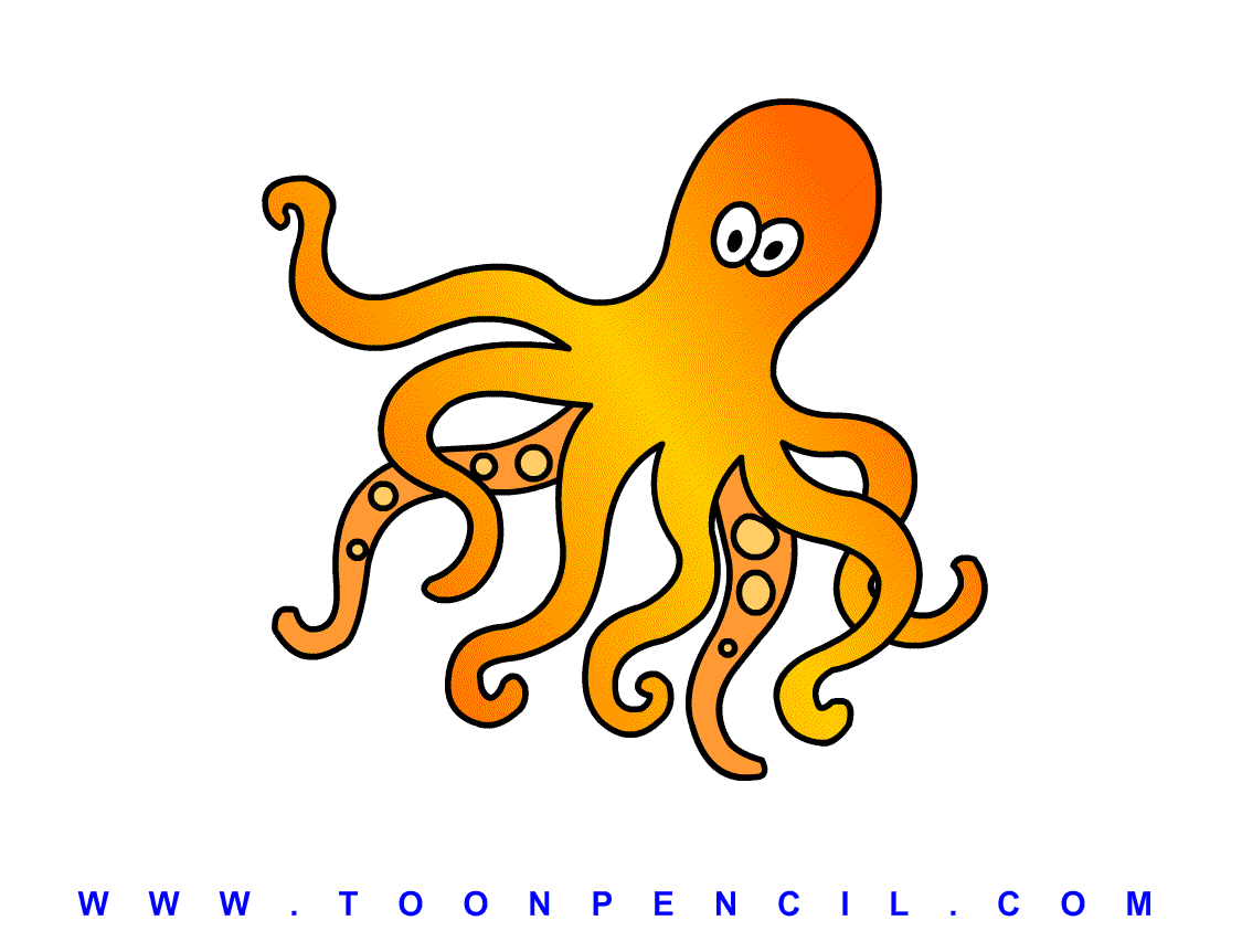 Simple Octopus Drawing For Kids - Gallery