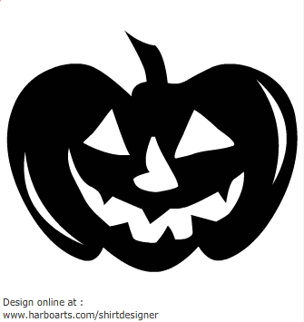 Smiling Pumpkin for Halloween ? Vector Graphic | Online Design 