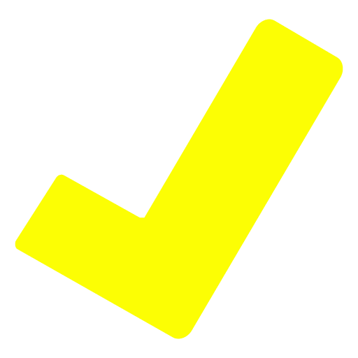clip art yellow check mark - photo #16