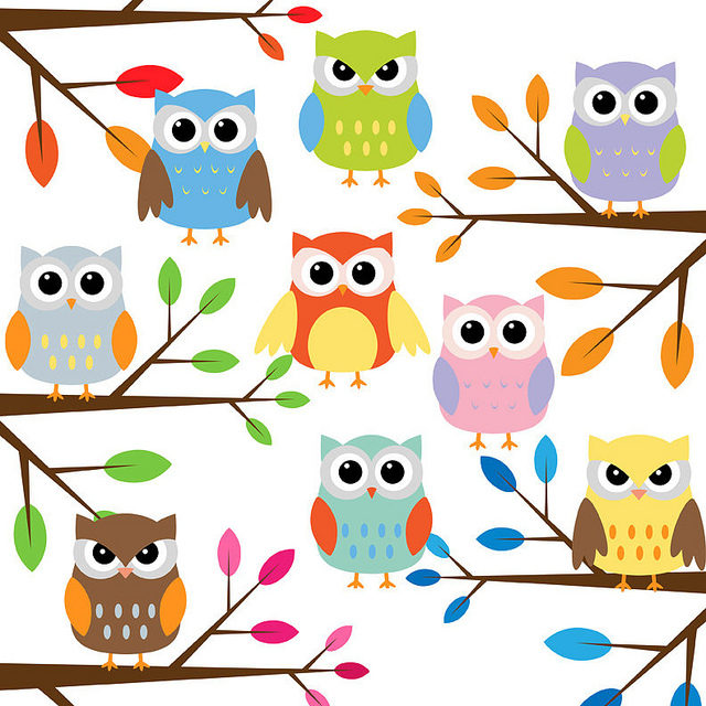 Clip Art Owls Cute - Clipart library