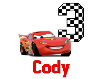 disney cars number 3