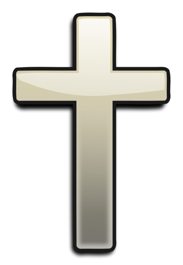 Black Christian Cross Png