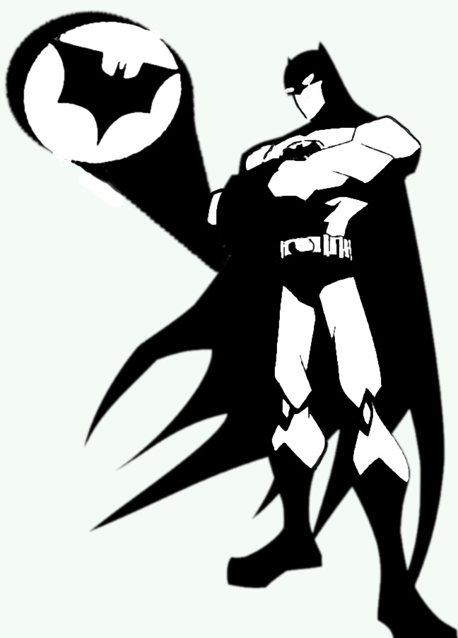 Batman Stencil Art