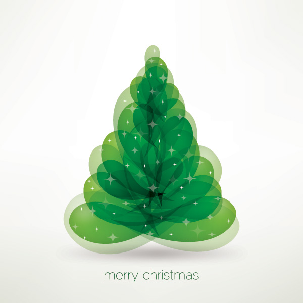 70+ Free Vector Christmas Trees For Your Greeting Cards