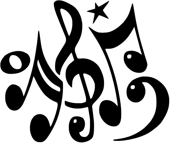 Musical Notes clip art - vector clip art online, royalty free 