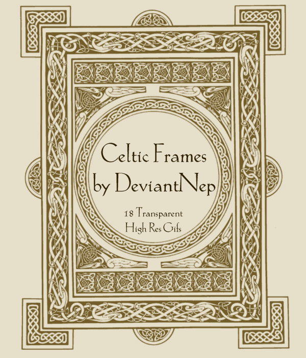 Celtic Frames Gifs by DeviantNepStock on Clipart library