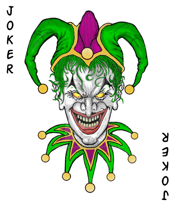 Clip Arts Related To : joker card. 