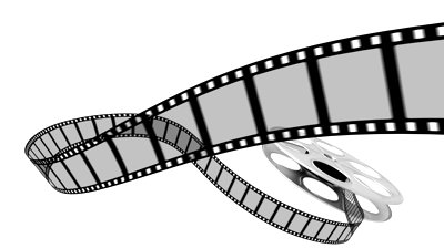Film Rolling Out Of A Film Reel. Stock Footage Video 766606 