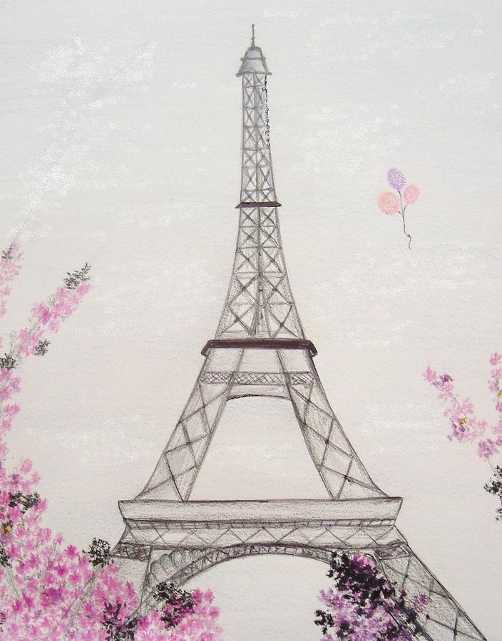 Eiffel Tower by Christine Corretti