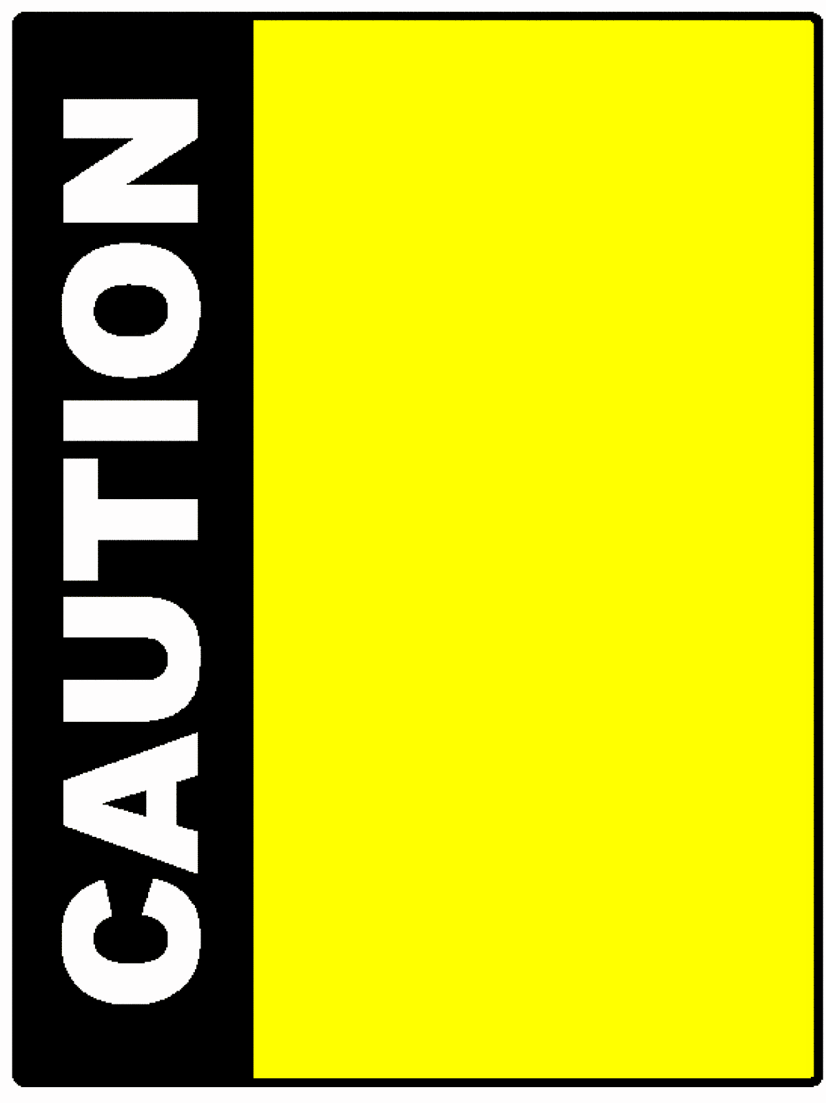 Caution Tape Powerpoint Template Free