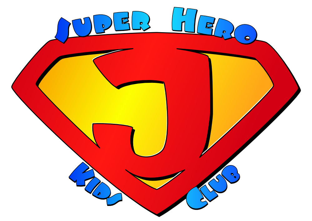 OnlineLabels Clip Art - Super Jesus Kids Club Logo