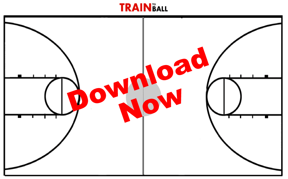 Printable Diagram Of Basketball Court 2023 Calendar Printable