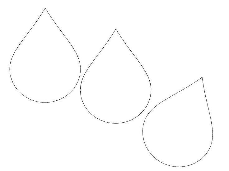 Free Rain Drop Template, Download Free Rain Drop Template png images