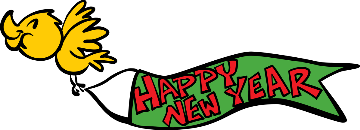 happy new year banner clipart