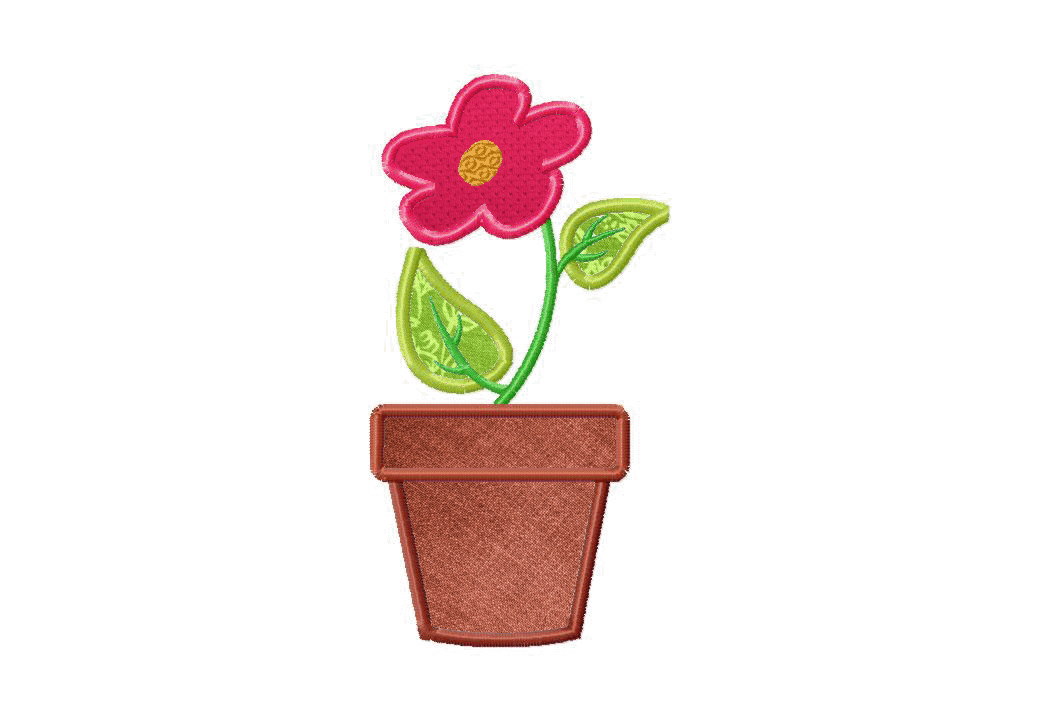 free clip art flower pot - photo #28