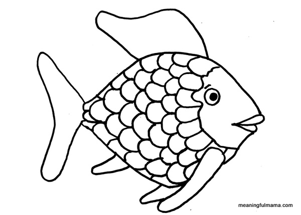 Free Rainbow Fish Template Download Free Rainbow Fish Template Png Images Free Cliparts On Clipart Library