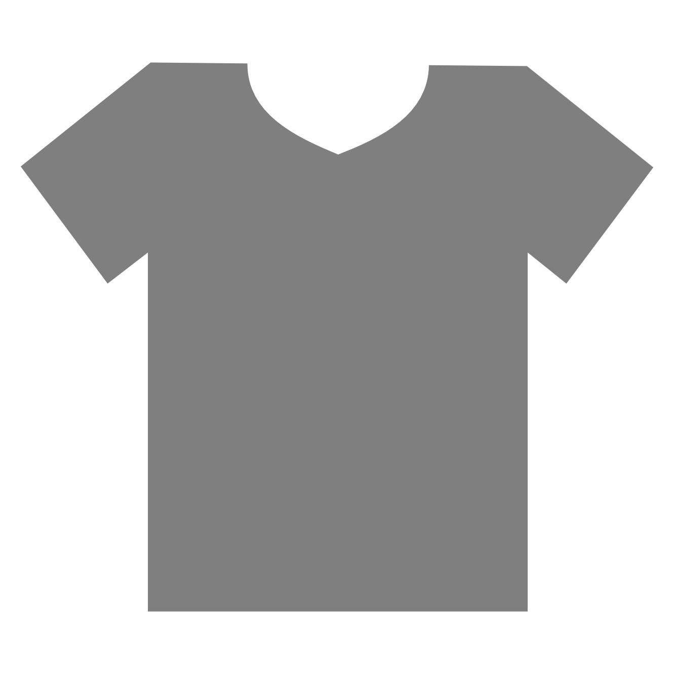 T Shirt Outline Clip Art - Clipart library