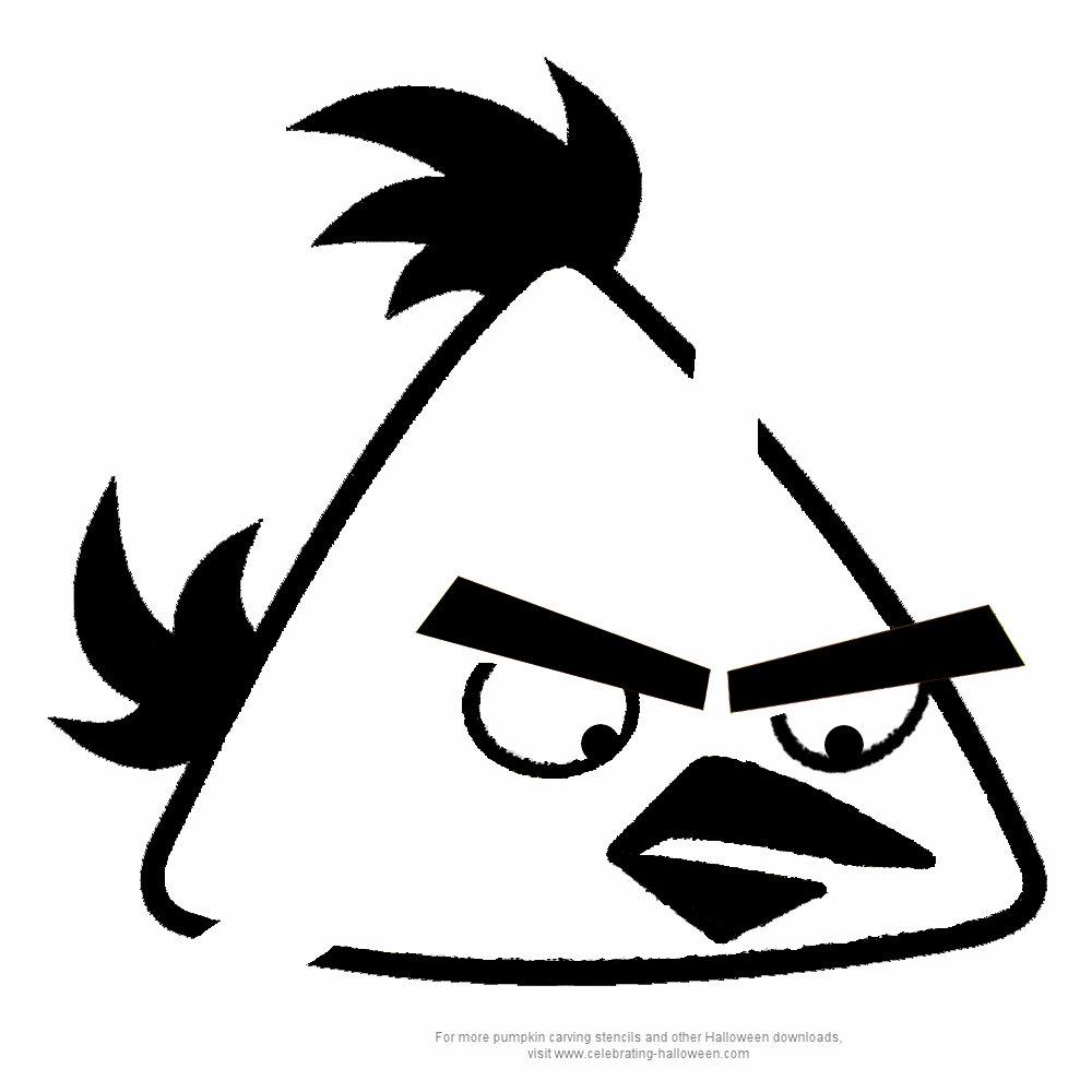Angry Birds Pumpkin Carving Templates, Costumes, and More 