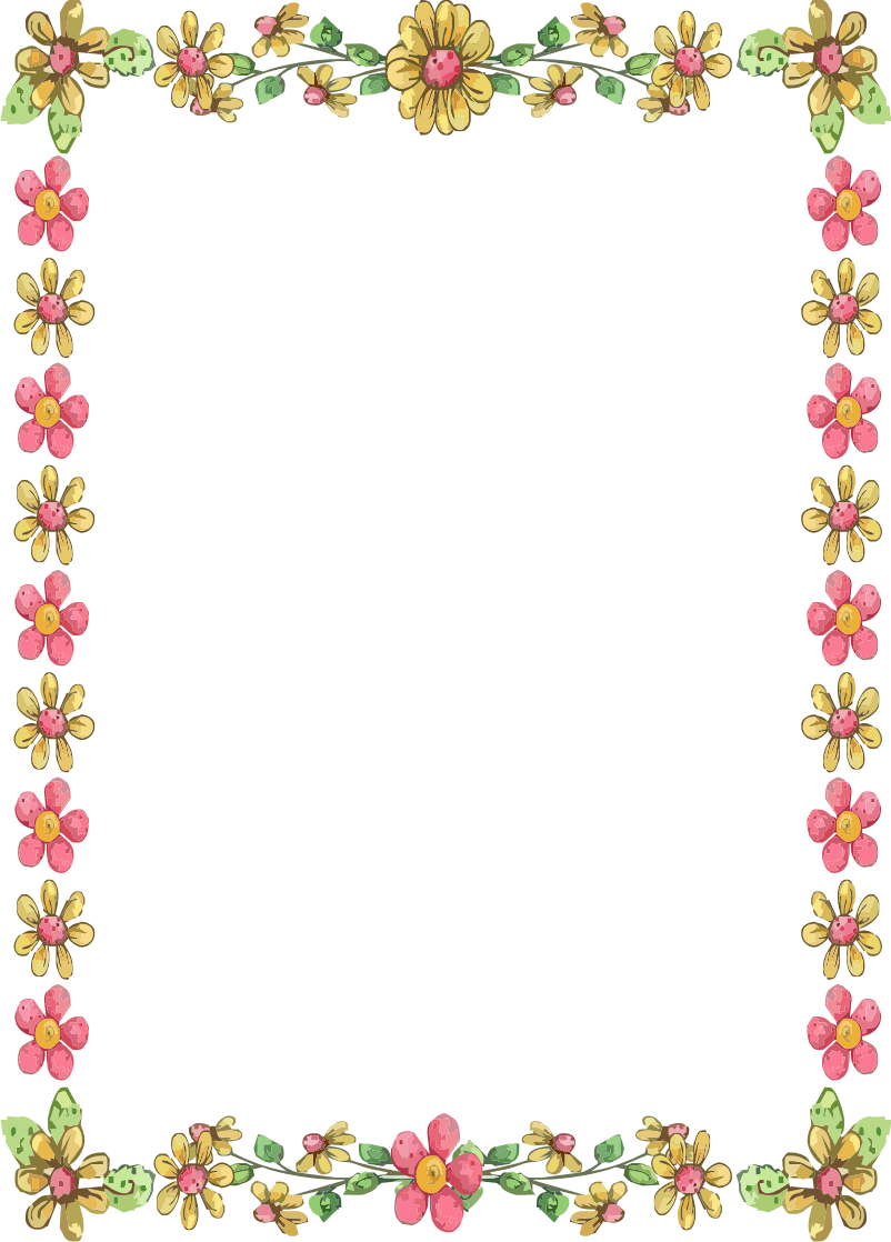 Free Free Printable Floral Borders And Frames Download Free Free Printable Floral Borders And 