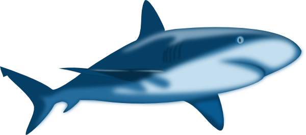 Great White Shark clip art - vector clip art online, royalty free 