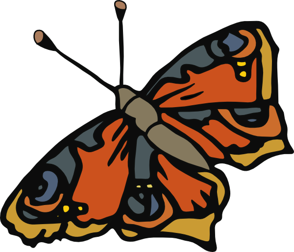 Free to Use  Public Domain Butterfly Clip Art