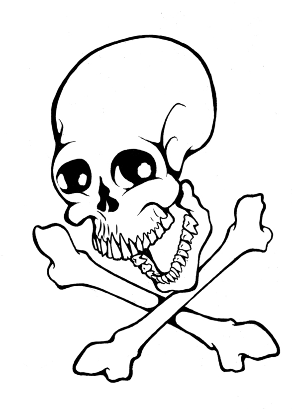Laughing Skull by Pimienta on Clipart library