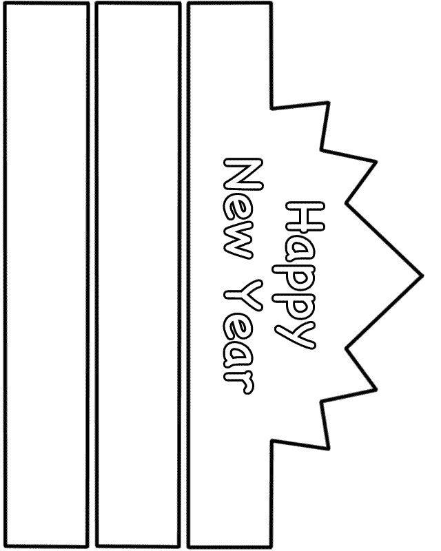 Free Printable New Years Hat Template