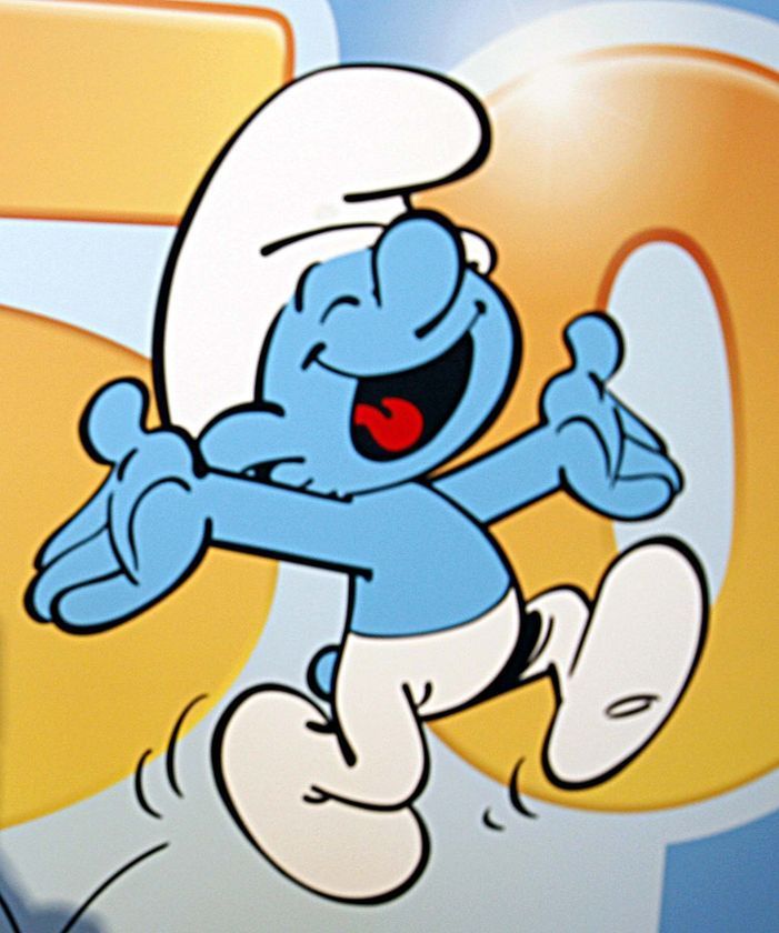 Clip Arts Related To : smurfs birthday balloons. 