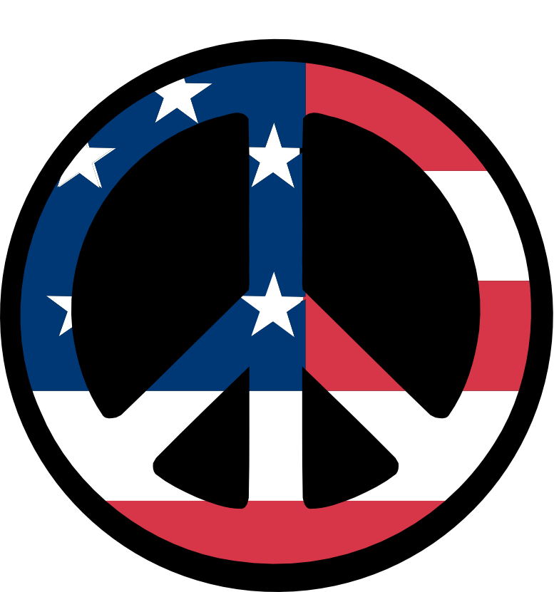 Scalable Vector Graphics American Flag Peace Symbol peacesymbol 