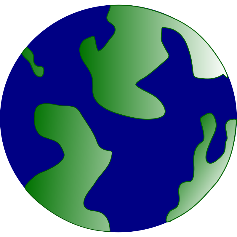 Clipart - pseudo globe