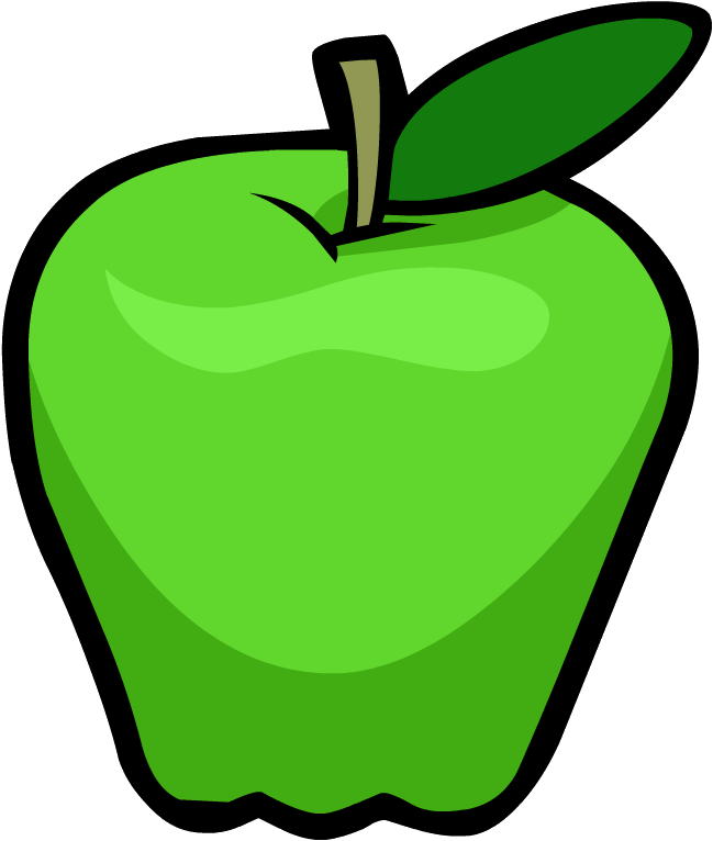 green apple clipart png - Clip Art Library