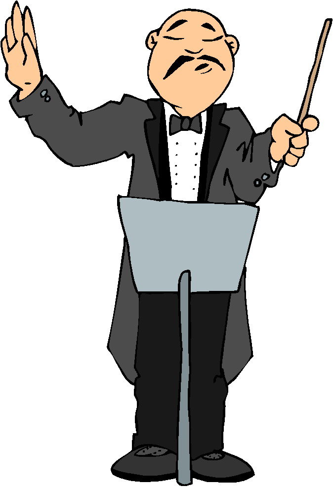 free clipart music director - photo #27
