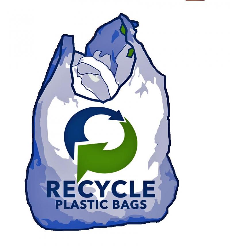 plastic bag recycling sign - Clip Art Library