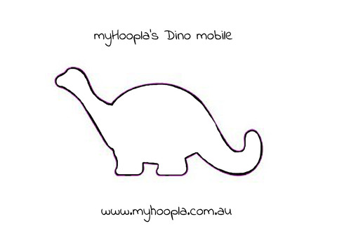 myHoopla DIY Dinosaur Mobile | myhoopla