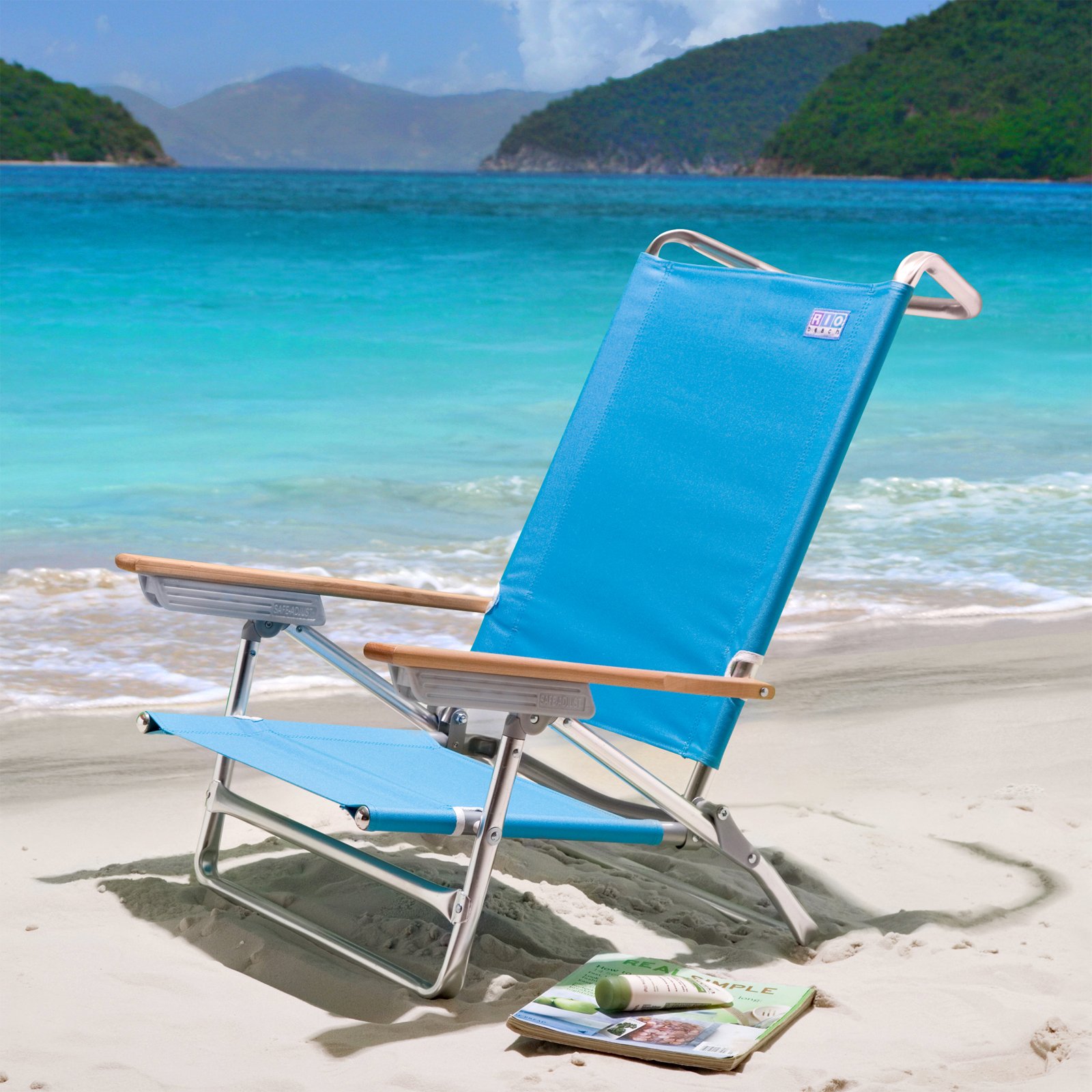 a chair at the beach