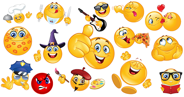 Smileys chat Text Emoticons